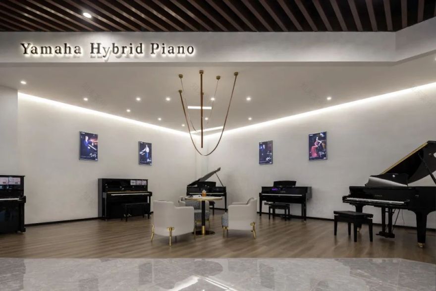 川音琴行雅马哈钢琴体验中心丨中国宁波丨一憩一空設計事务所-17