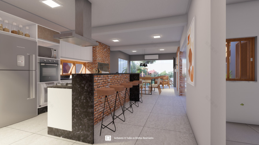 卡萨莫利纳·美食空间丨巴西南里奥格兰德-1