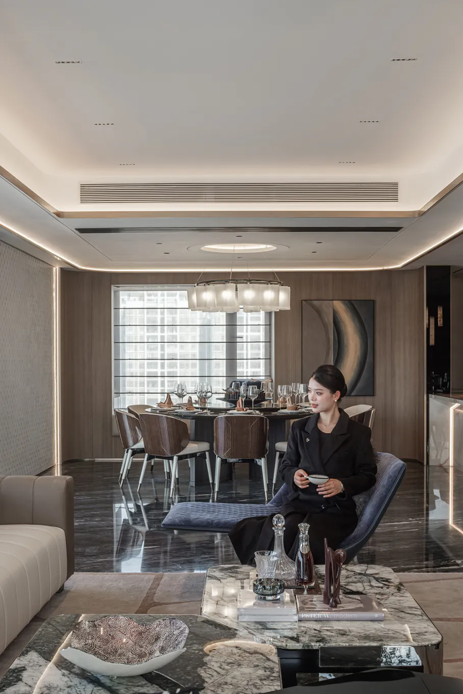 现代隐奢风，这才是顶奢的格局！-52