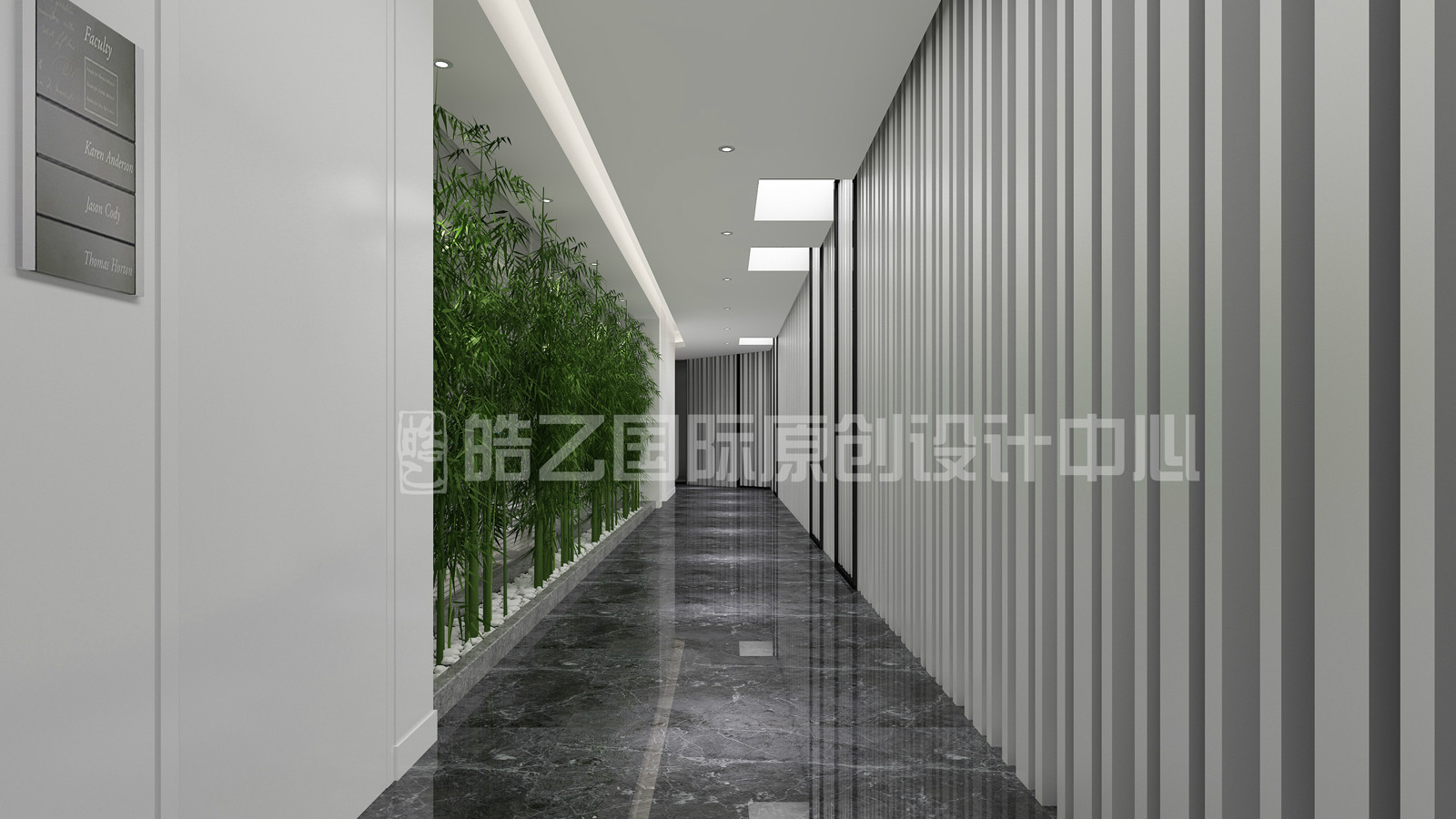 江宁万达写字楼室内设计案例-2