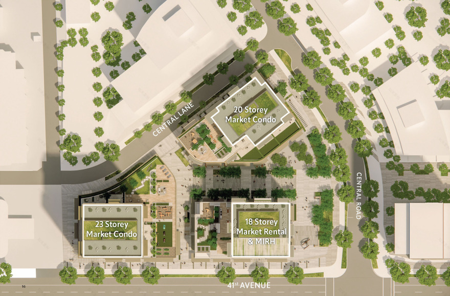 奥克里奇交通枢纽总体规划丨加拿大温哥华丨Hariri Pontarini Architects-17