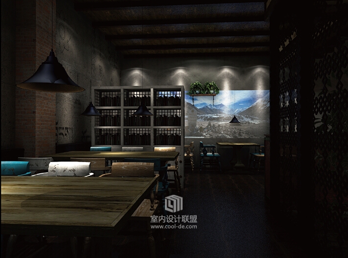 主题餐厅设计-南阳转山主题餐厅设计-15