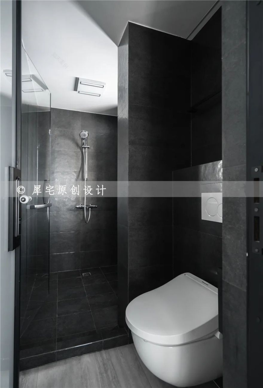 黑白极简光之居,孙姐家的大平层视野-38