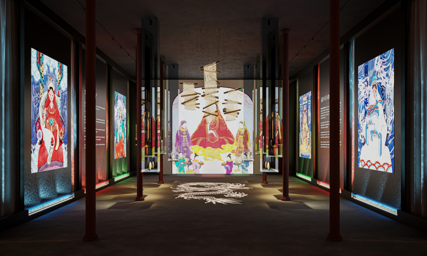 “Hầu Đồng Tứ Phủ”艺术展-11