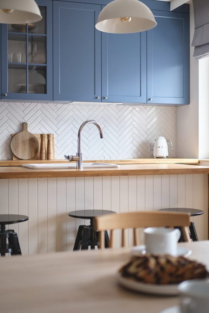 米色与蓝色调的86平公寓设计丨波兰弗罗茨瓦夫丨Projekty Wnętrz Kozak-47