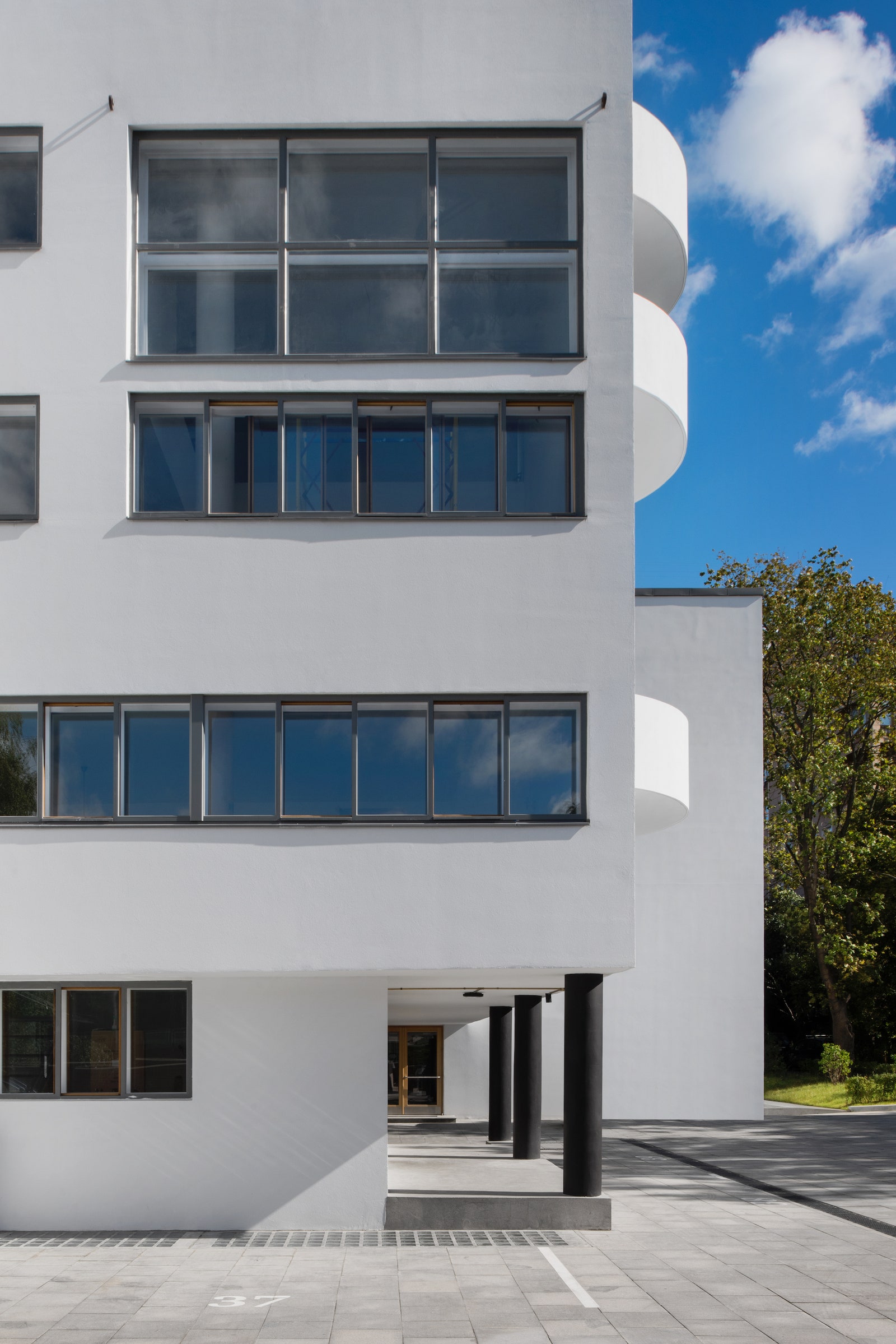 Дом Наркомфина（Наркомфина大楼）丨“Гинзбург Архитектс”建筑事务所-59