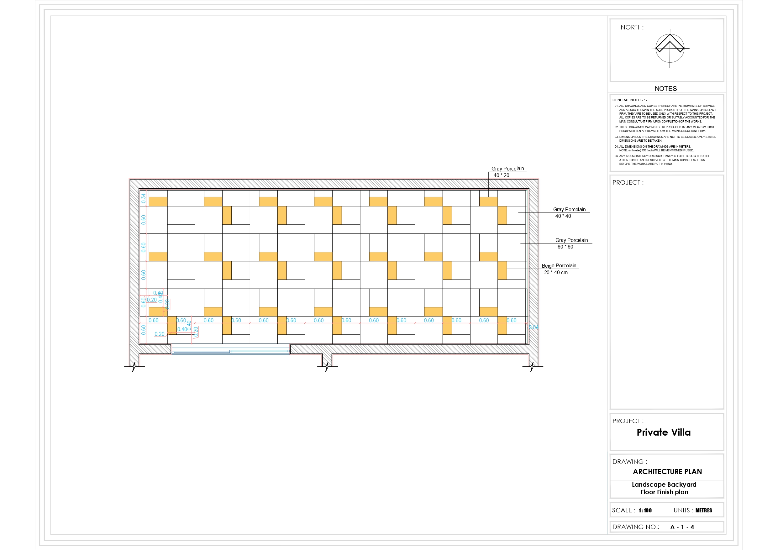 working drawings of backyard&front yard of villa in ksa-4