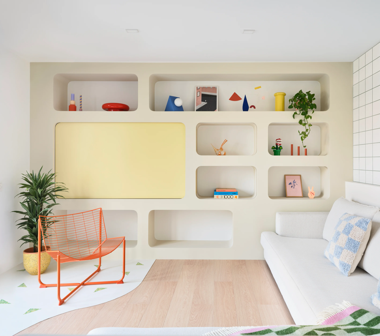 86㎡三室一厅,住出了设计感和烟火气-7