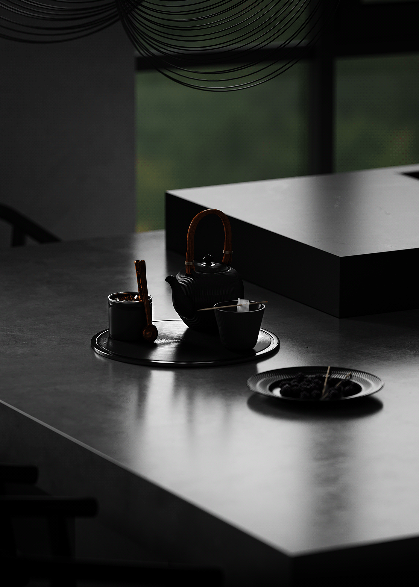 130平 高级黑色系空间，超赞！-34