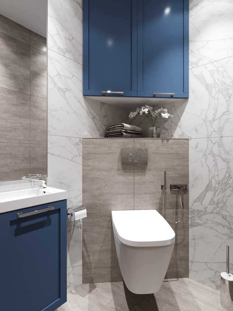 3к 90㎡现代风格三居室公寓设计项目丨俄罗斯莫斯科丨工作室 «А + Б»-62