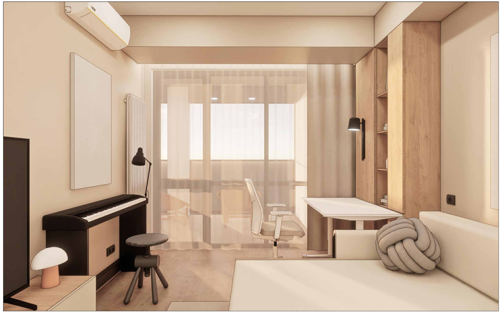 小户型丨Studio AG Architect,Dzhulik Olena-13