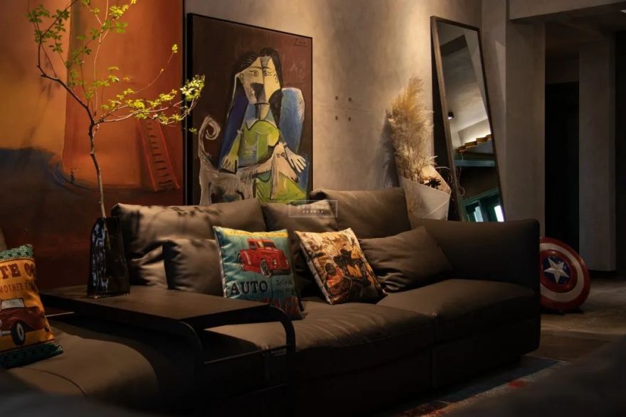 艺术与理念的碰撞 · 120㎡混搭家居设计丨紫苹果装饰集团-27