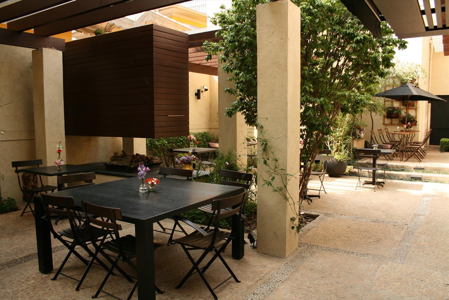 南方法国与意大利托斯卡纳风格餐厅设计-7