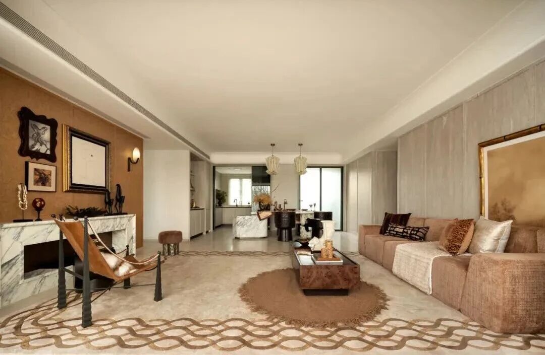 新作 139㎡轻奢复古样板间丨中国广州丨TRD尺道设计-31