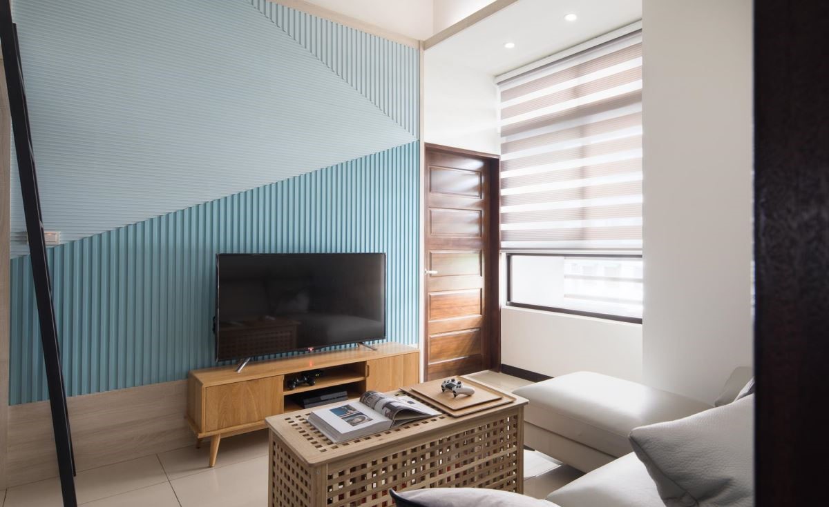 14 坪北欧风小夫妻新婚宅,空中阁楼、留言板工作室成亮点-14