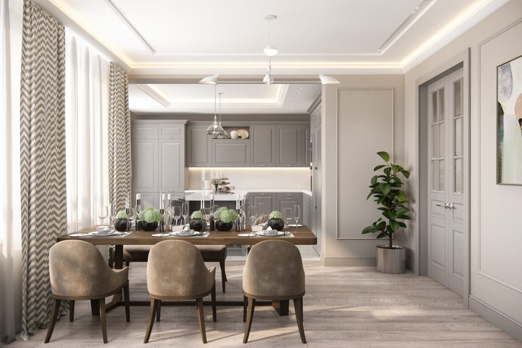 “Серо  бежевое настроение”（灰米色基调）-11