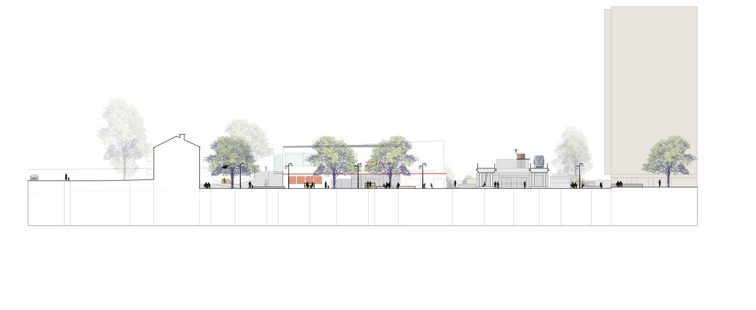 瑞典 Kärrtorp 中心广场丨瑞典斯德哥尔摩丨Nyréns Arkitektkontor-23