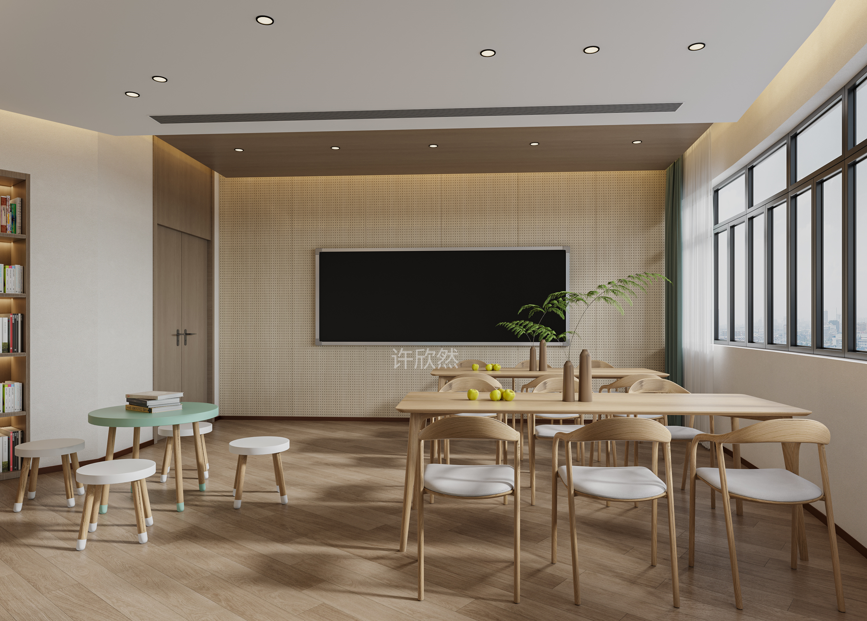 社区建设/设计/原木色/舒适-1