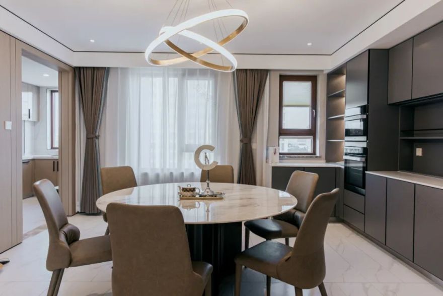 现代极简家居设计丨中国包头丨众诚装饰-28