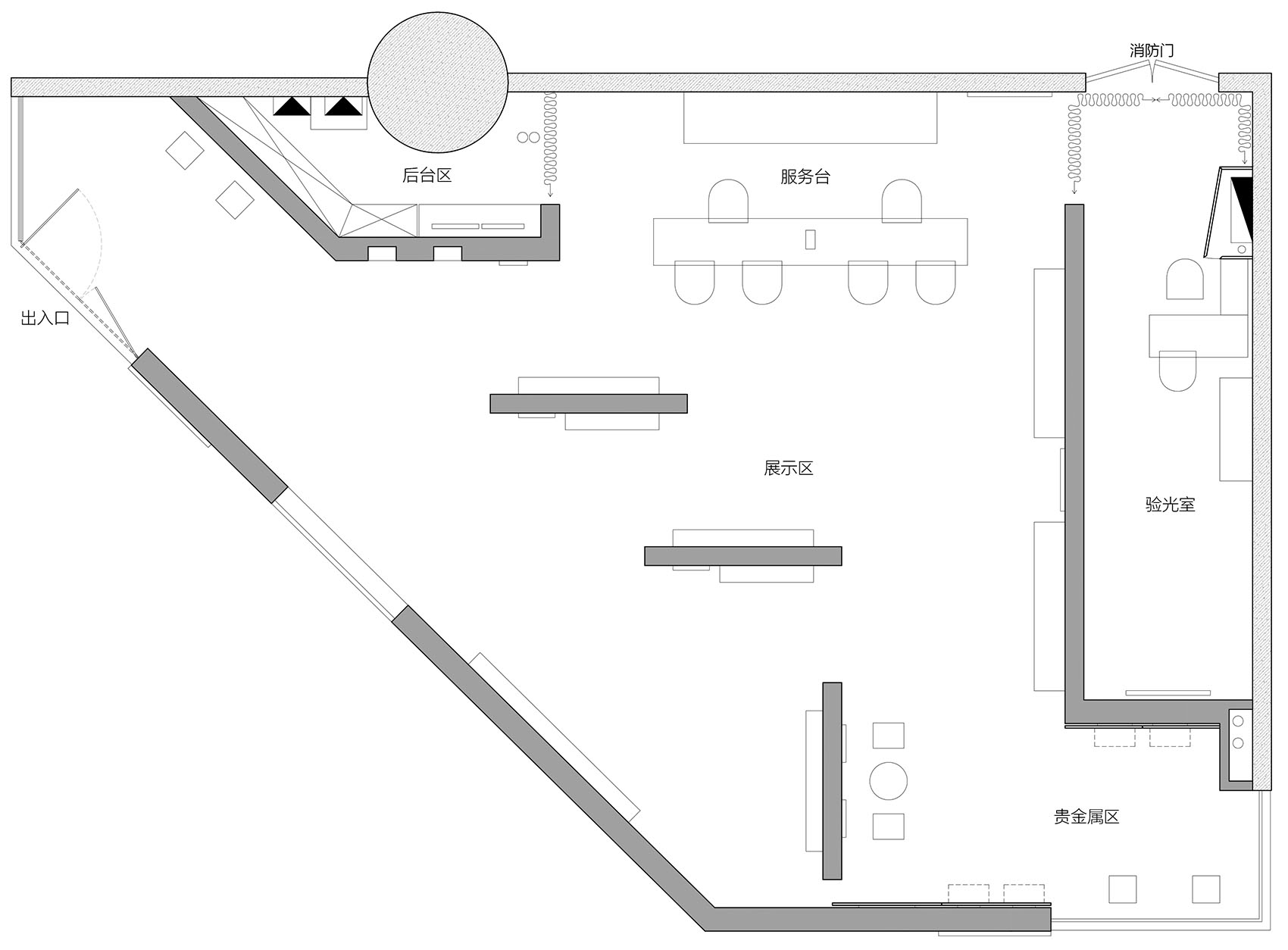 AB Premium Optics 眼镜店丨中国北京丨瓦加瓦建筑设计-52