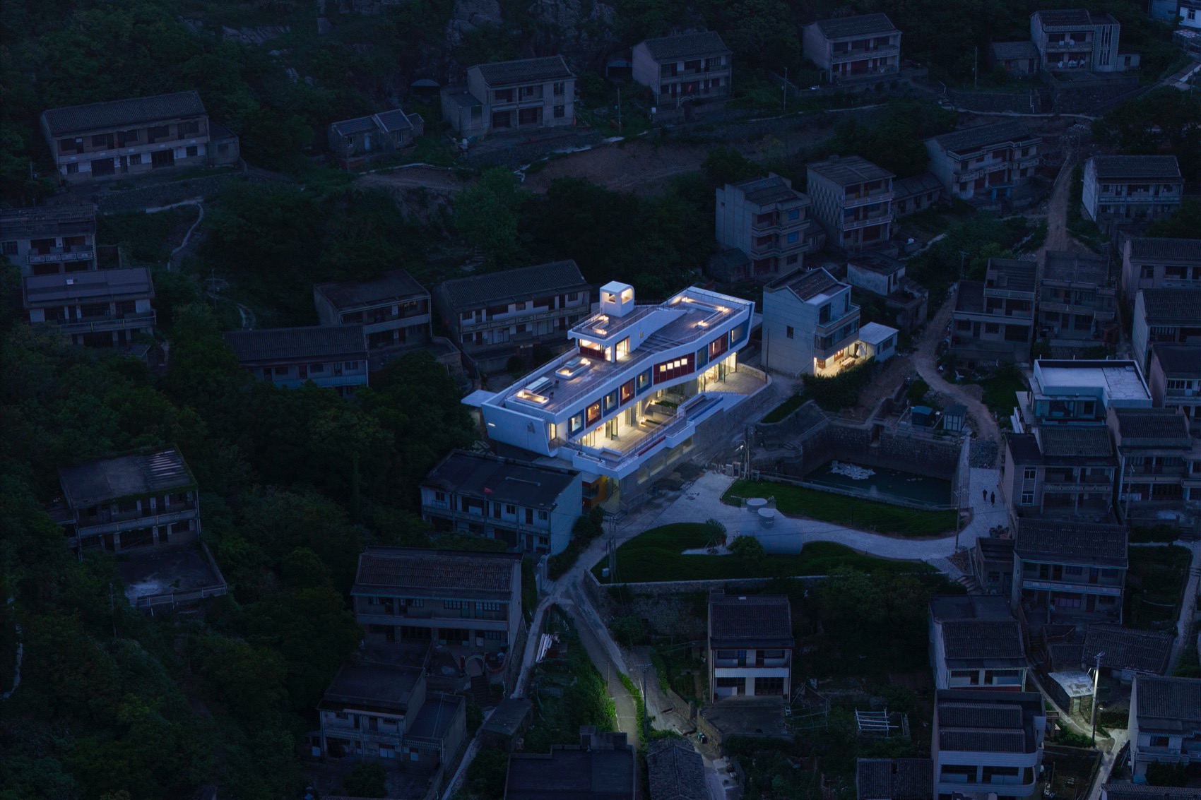 白沙港村托老所丨中国舟山丨line+建筑事务所-46