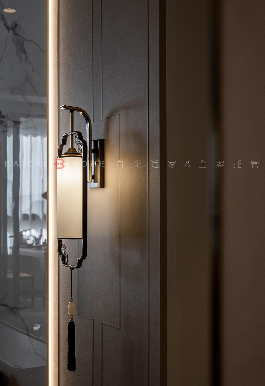 珠海板樟山新中式家居，三代同堂的东方美学之家-48