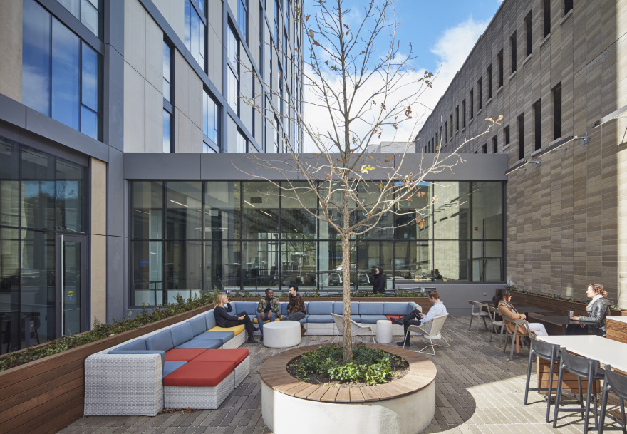 太阳能雕刻住宅塔 · Solstice in the Park丨美国芝加哥丨Studio Gang-11