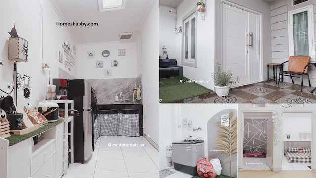 现代简约风50,60型年轻家庭住宅设计-1