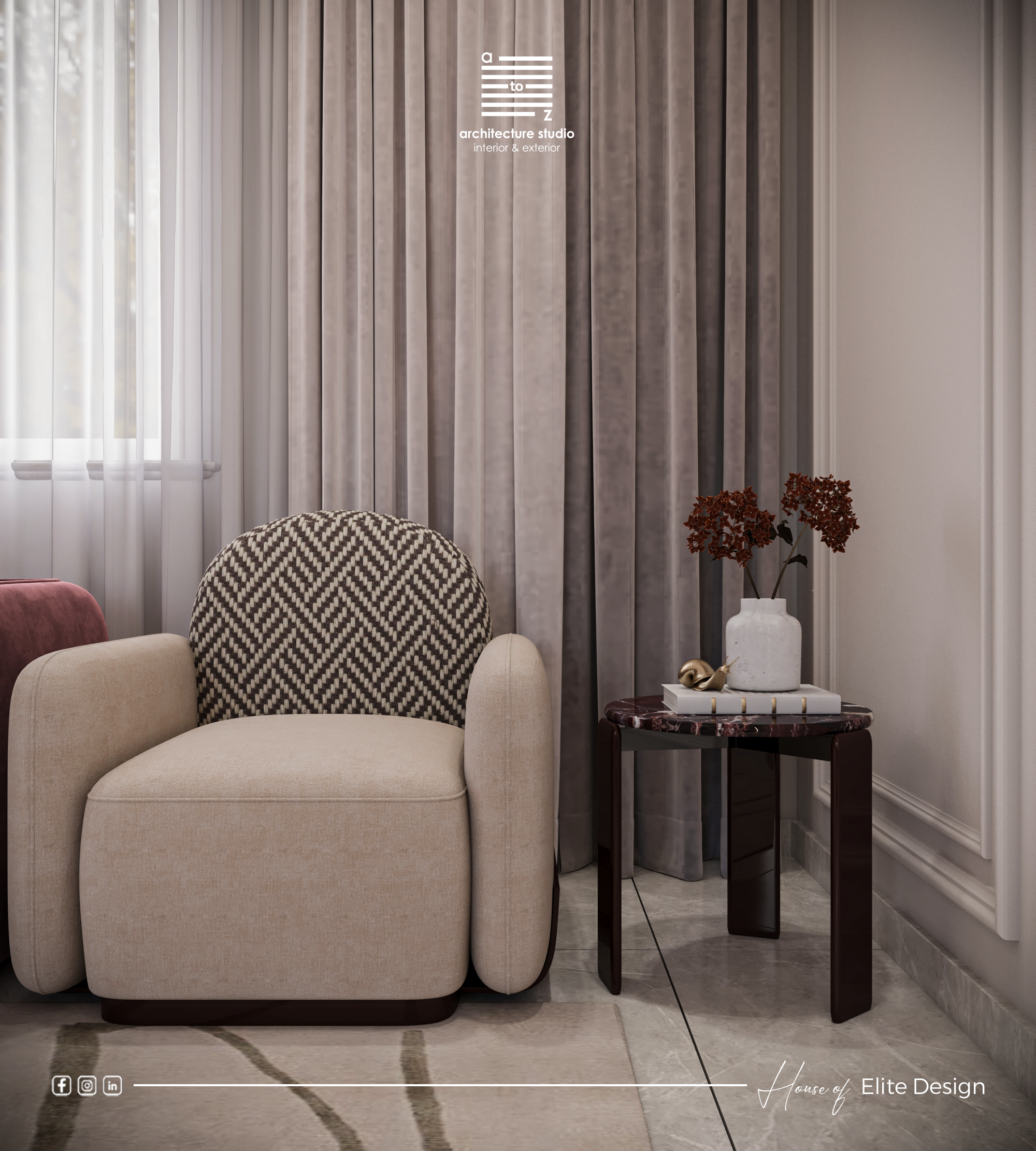 男士议事厅丨沙特阿拉伯丨A2Z Architects™-9