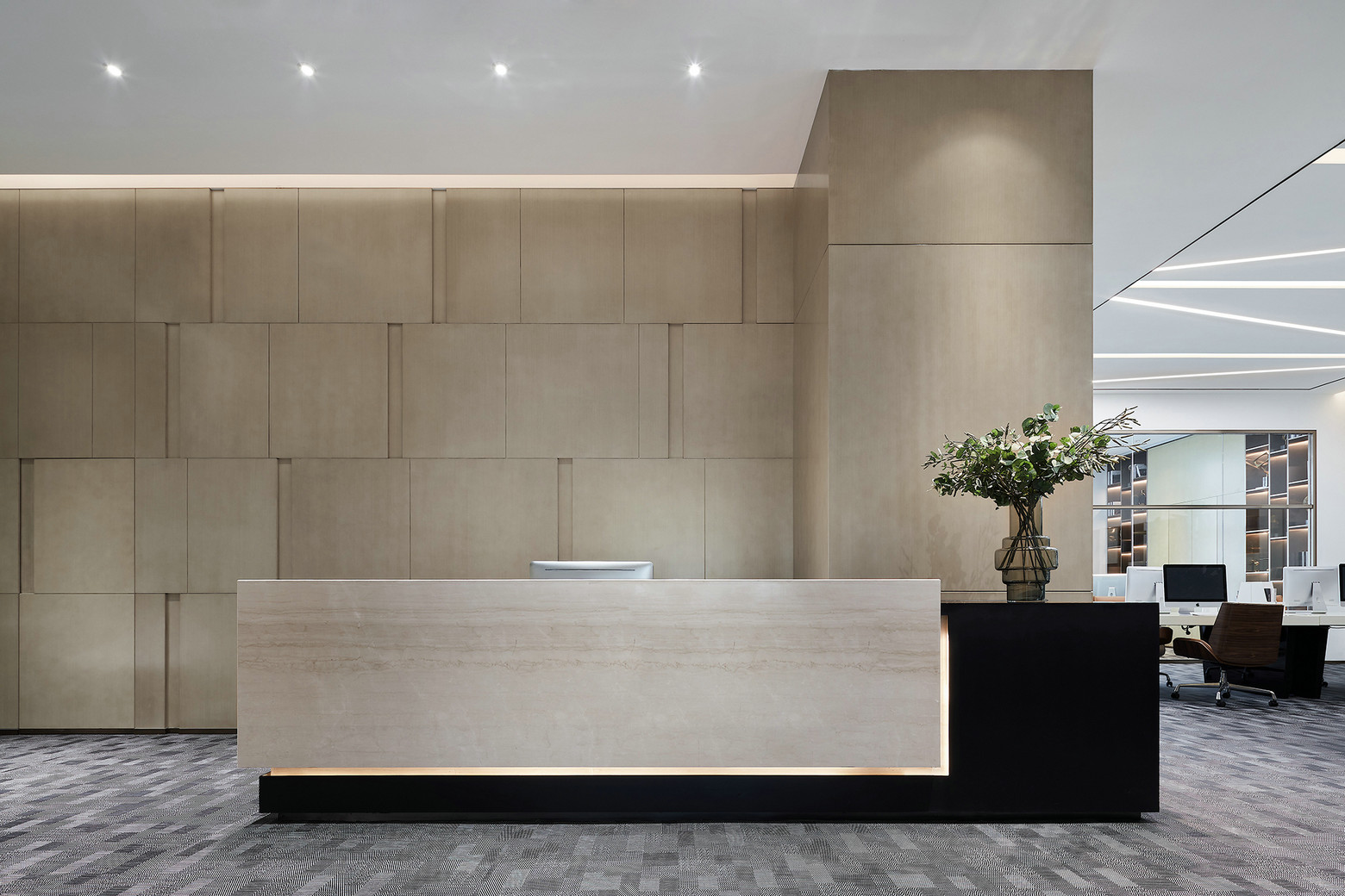 如墨设计｜创意美学玩转空中Loft办公样板-18