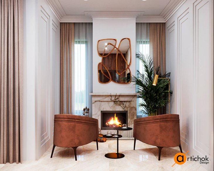 伊万科维奇乡村住宅室内设计项目丨乌克兰基辅-35