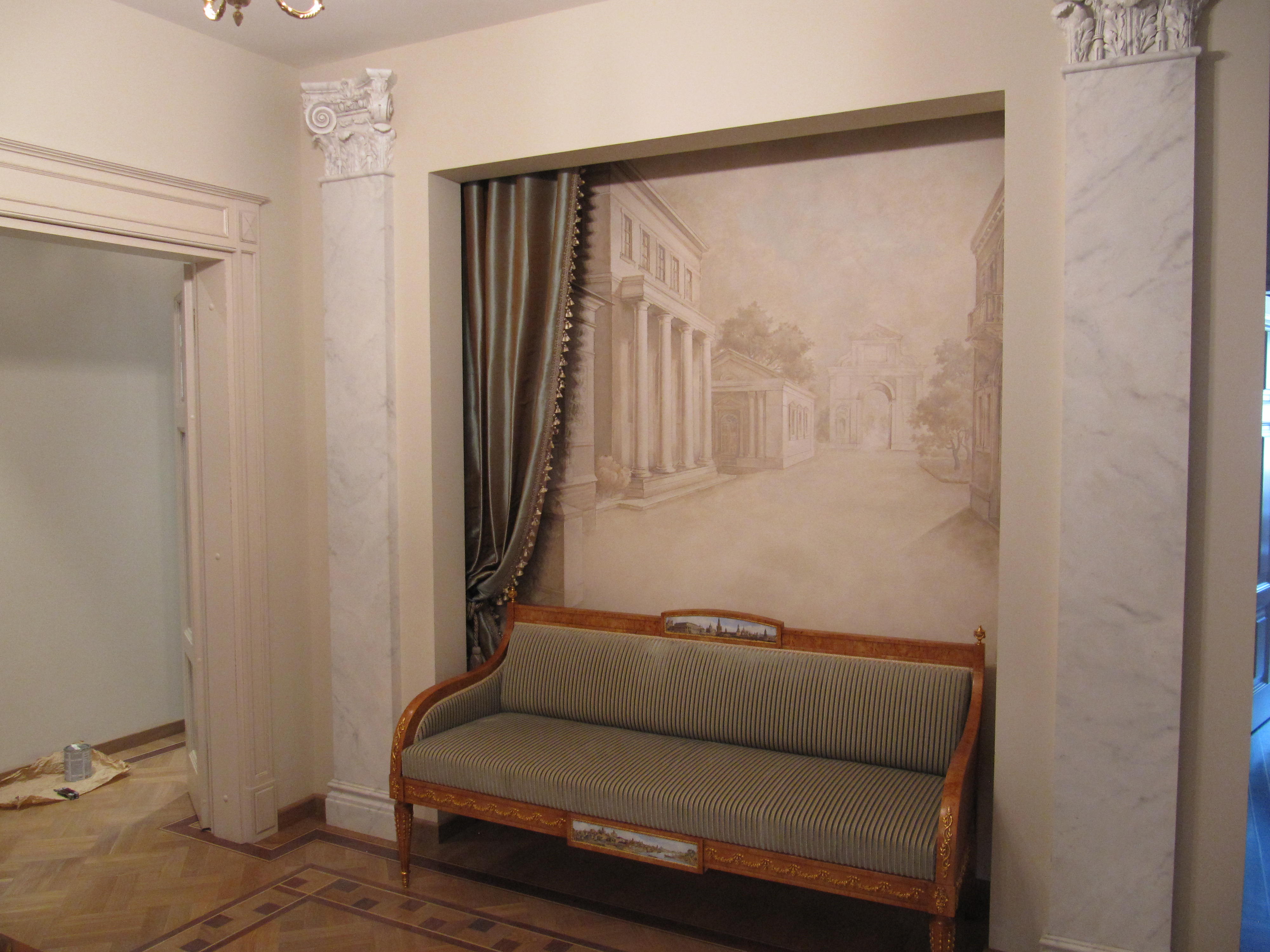 ПОРТФОЛИО Художественные работы в интерьере-33