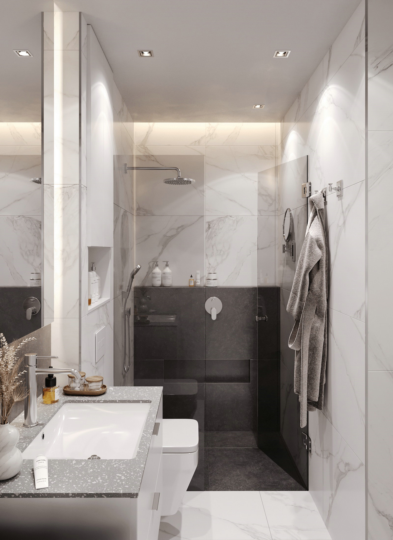 原木+绿色 大胆色调塑造个性空间-22