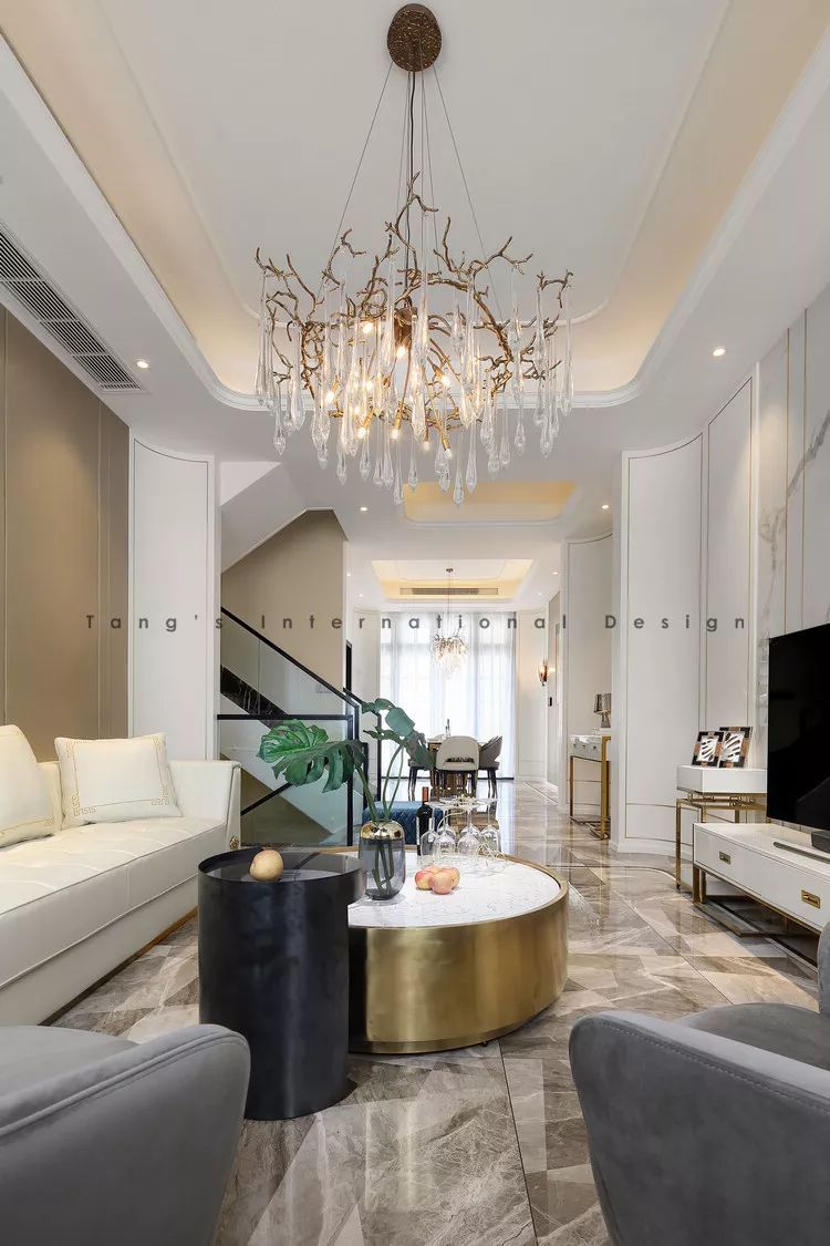 帝景天誉 320㎡现代轻奢，优雅与实用的完美结合-31