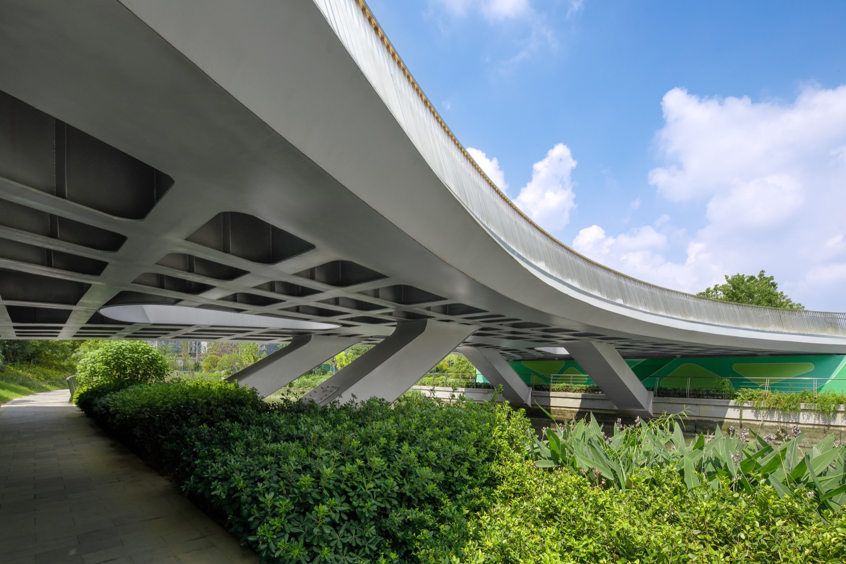 南京南部新城步行桥和车行桥丨中国南京丨NAN 建筑事务所+和作结构建筑研究所-85