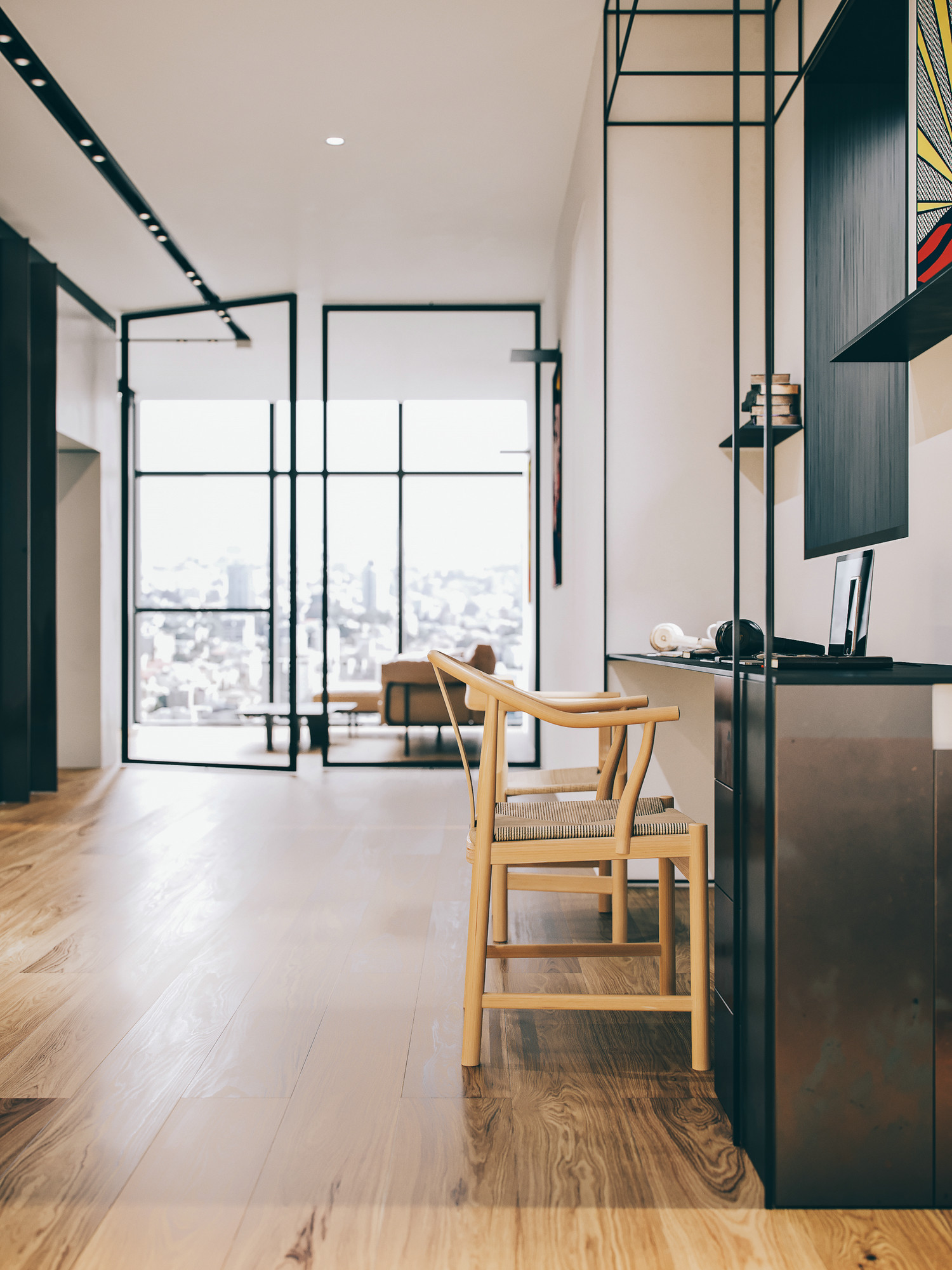 特拉维夫顶层公寓 | 波普艺术风格的室内设计-33