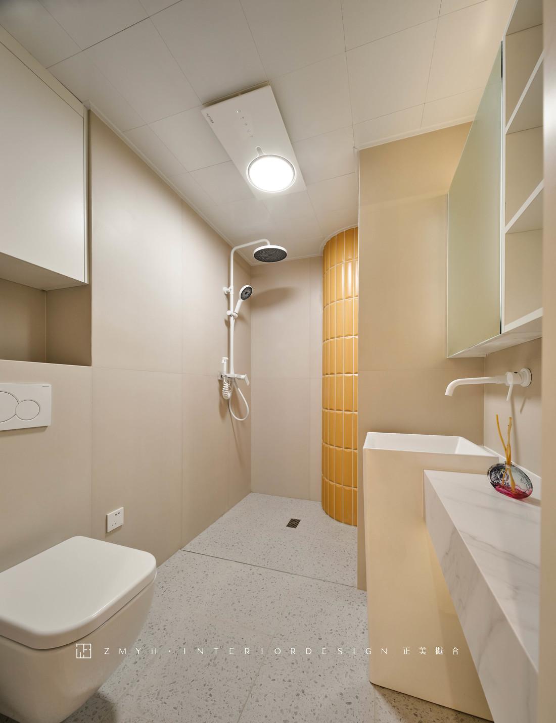 原木色+拱形元素的三口之家-27