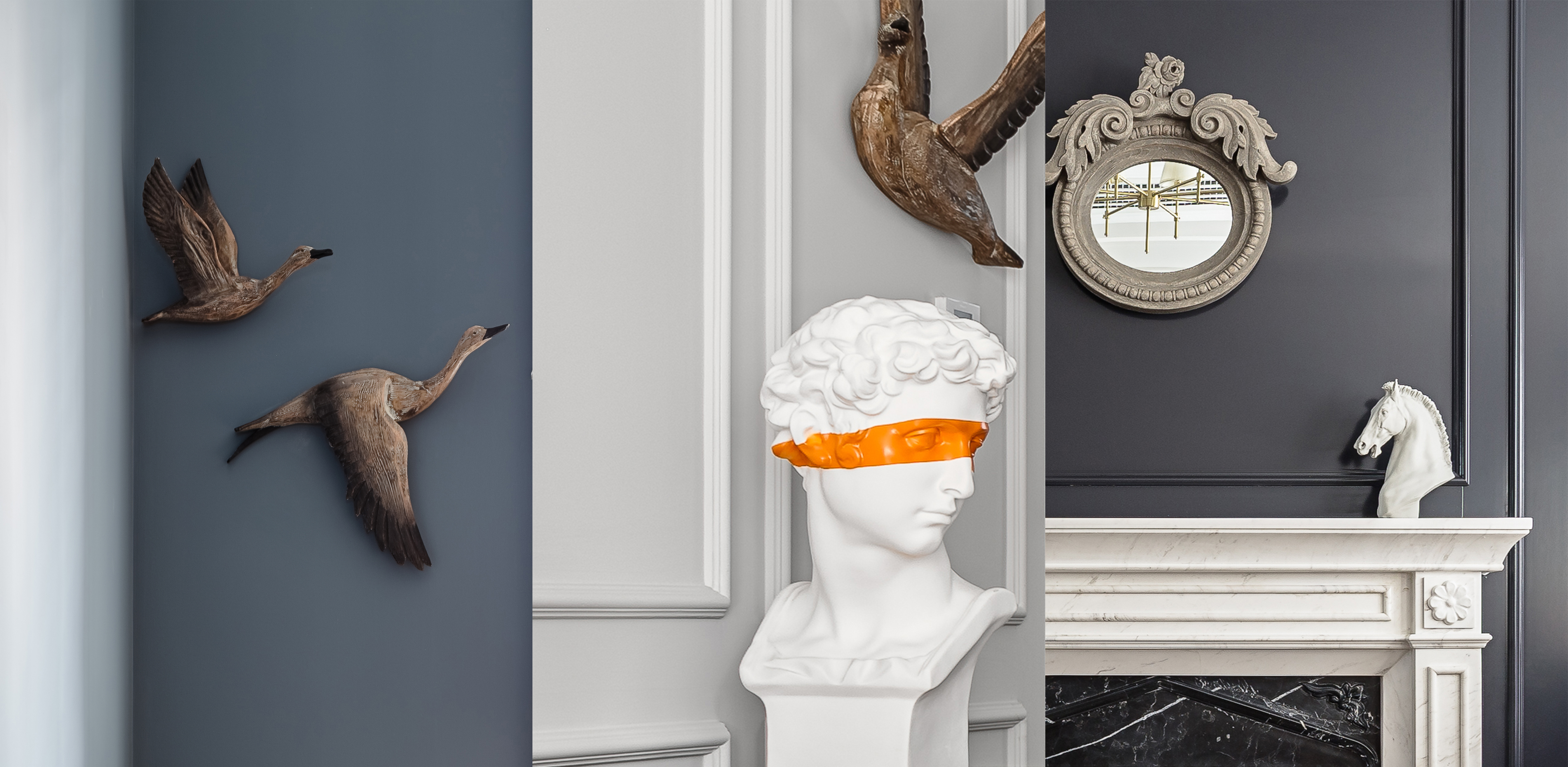 暖享时光 | 淄博颐丰花园 175㎡美式复古风全案设计-1