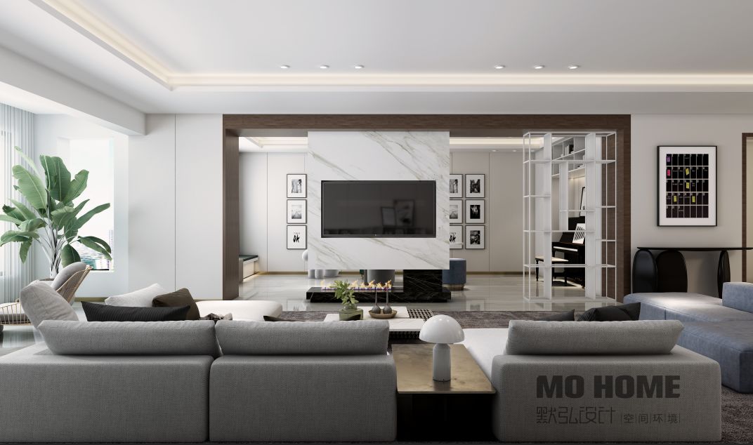 默弘设计|| 简约舒适家居,打造放松空间-12