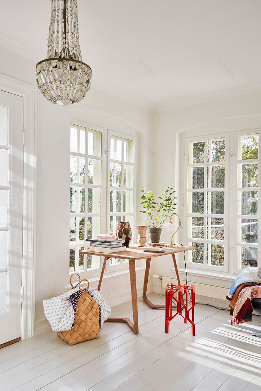 瑞典阳光粉色别墅-2