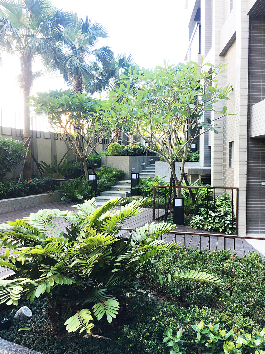 「萬隆青田」中庭住宅景观设计丨中国台湾丨黃明智建築師事務所-7