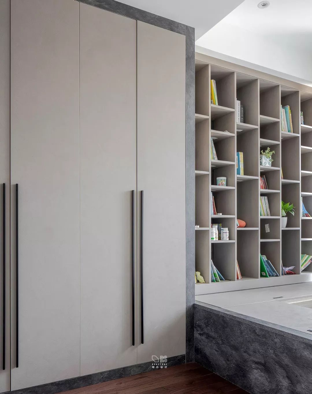 《沁绿》现代美式空间,温馨地中海蓝-29