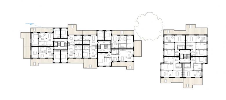 苏黎世 Thujastrasse 住宅区替代新建筑丨瑞士苏黎世丨Andri Cajos Architekten AG-5