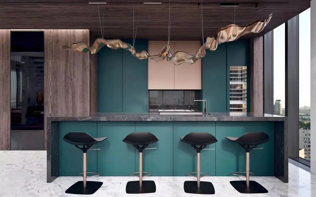 厨房颜值翻倍！橱柜颜色选择攻略-87