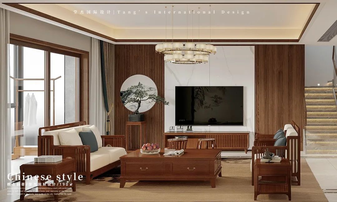 南京桃花园著中式雅居丨中国南京丨堂杰国际设计-17