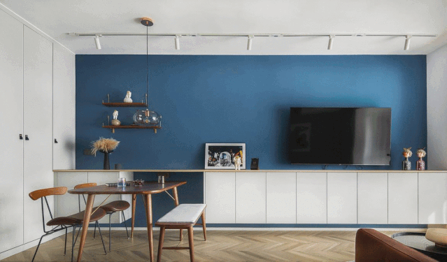 63㎡武汉公寓改造，LDK 一体化++ 多功能叠加，轻盈通透又实用-1