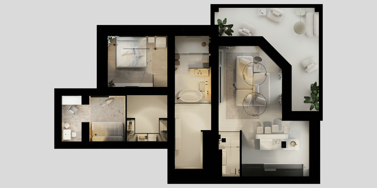 浅色系住宅设计-0