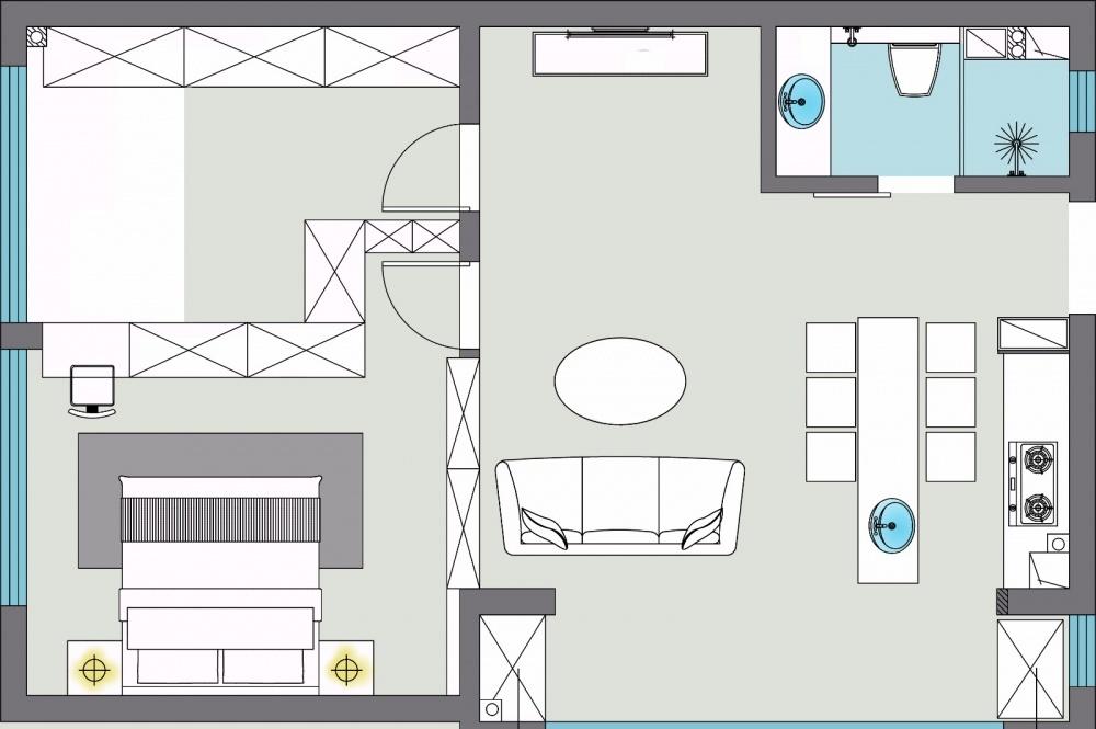北欧风格空间设计 | 简洁清新，功能齐全-0