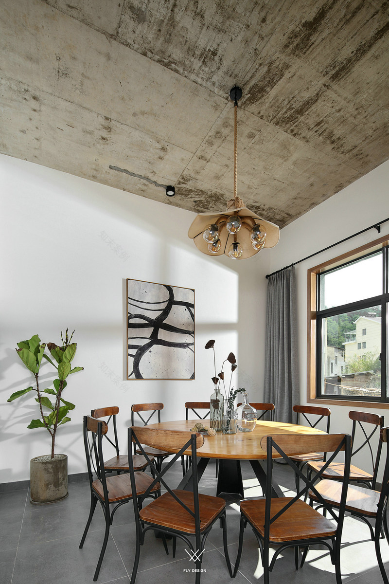 眷·桃花源——千岛湖自建工业风别墅 菲拉设计-12