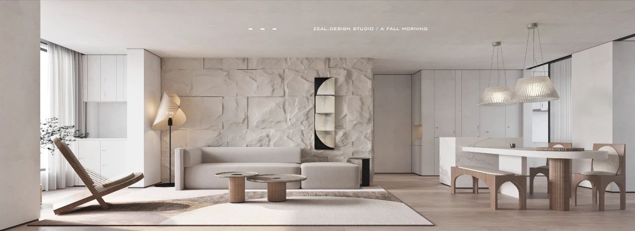 高级感侘寂风住宅设计-17